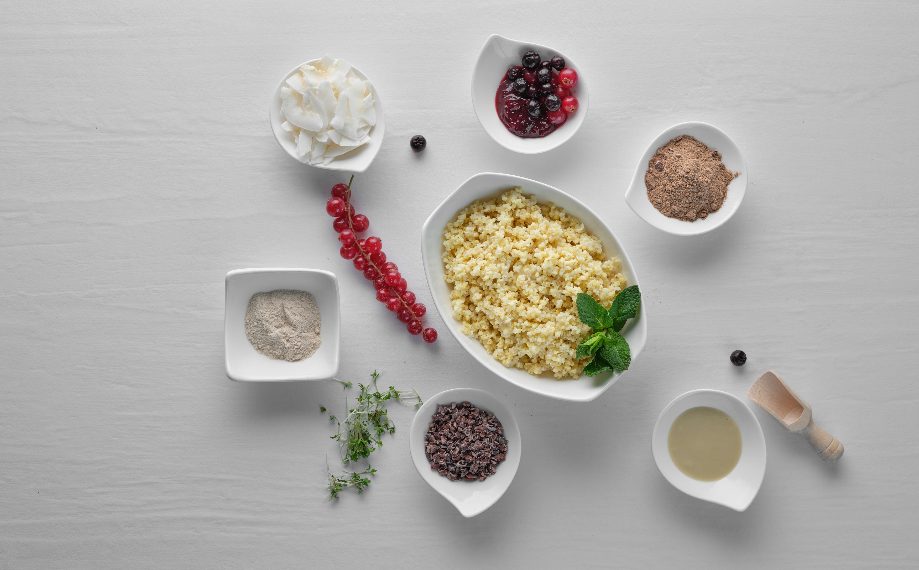 Lektinfreies Porridge aus Hirse