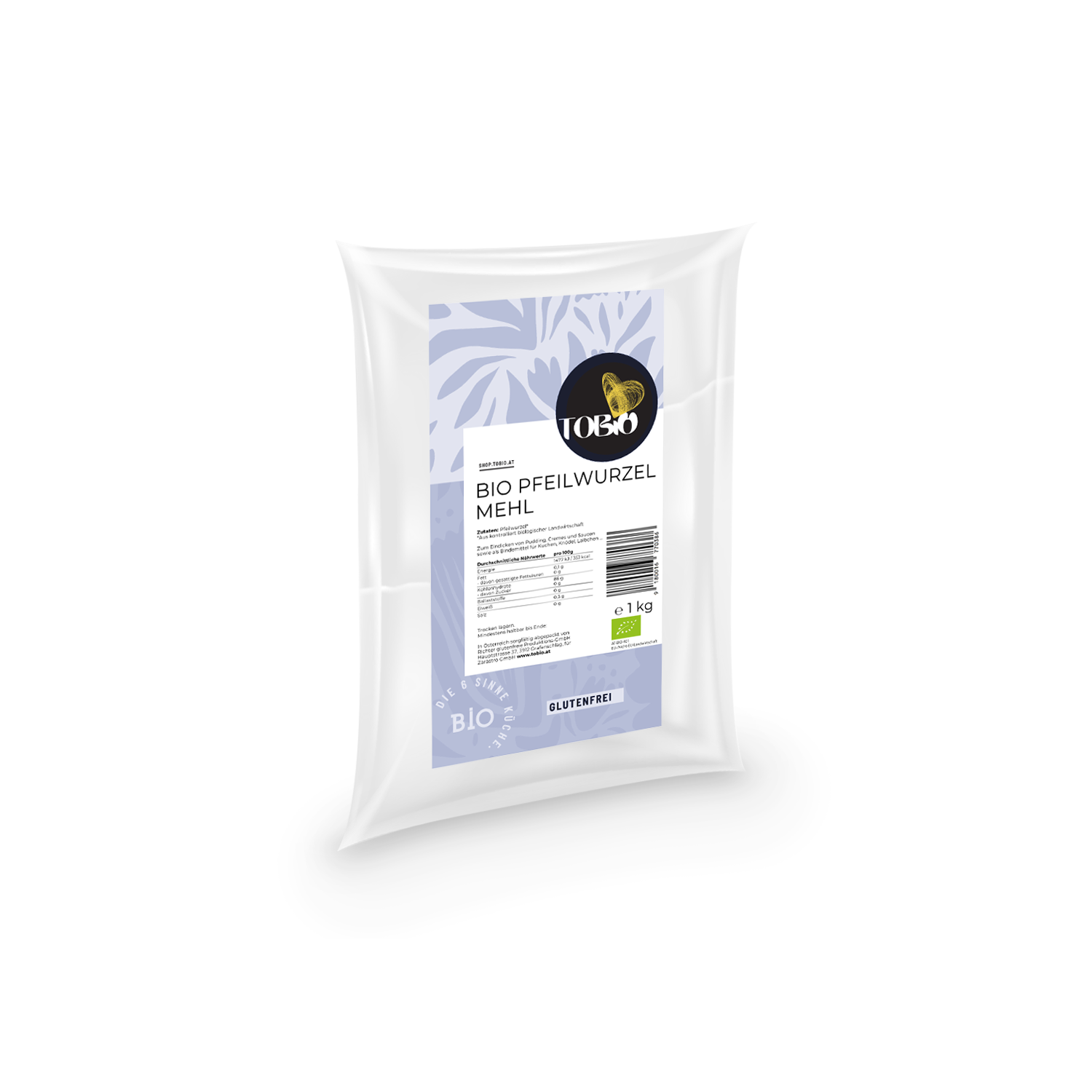 BIO Pfeilwurzelstärke/-mehl 1kg