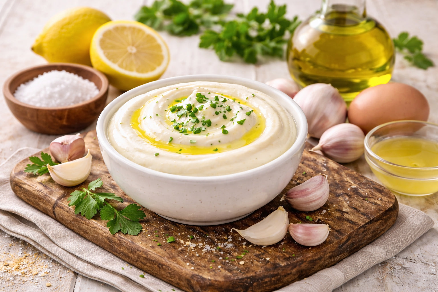 Lektinfreie Aioli