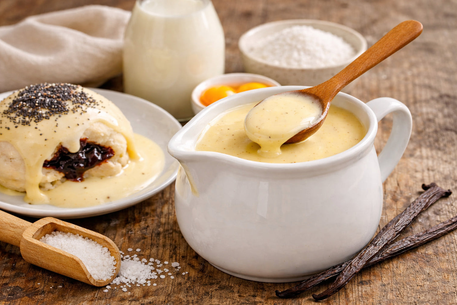 Lektinfreie Vanillesauce