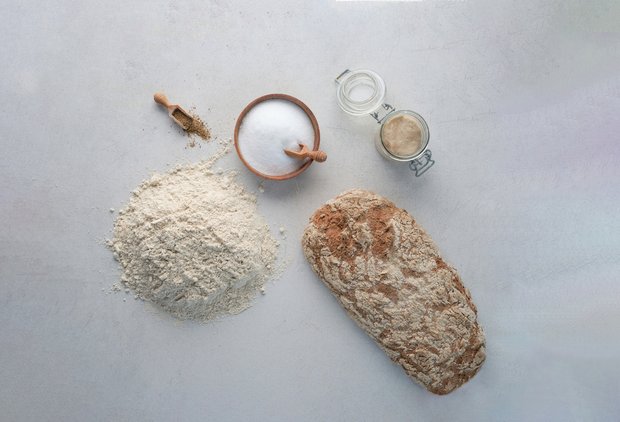 Lektinfreies Brot mit Sorghum