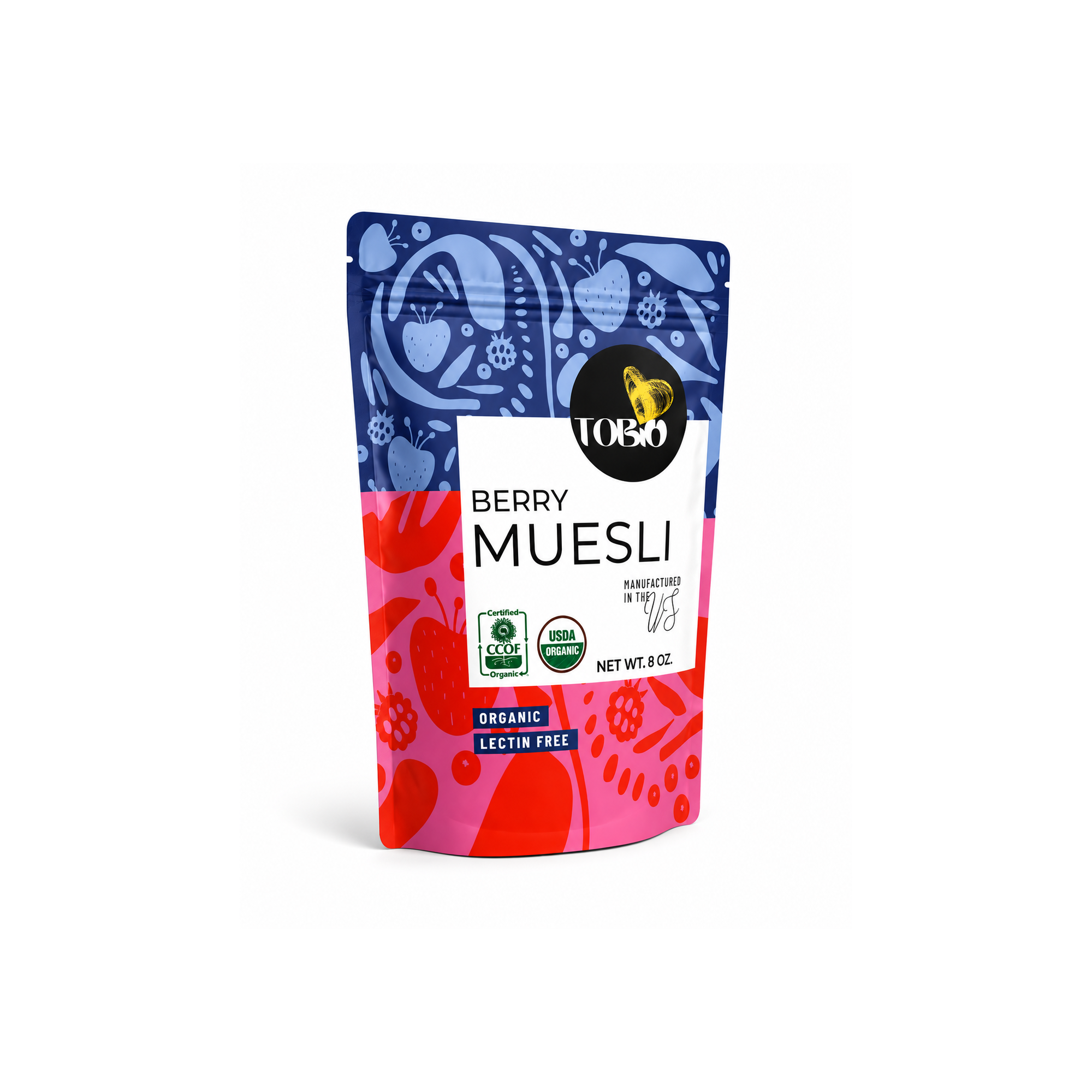 Wild Berry Muesli (lectin-free USDA Organic)