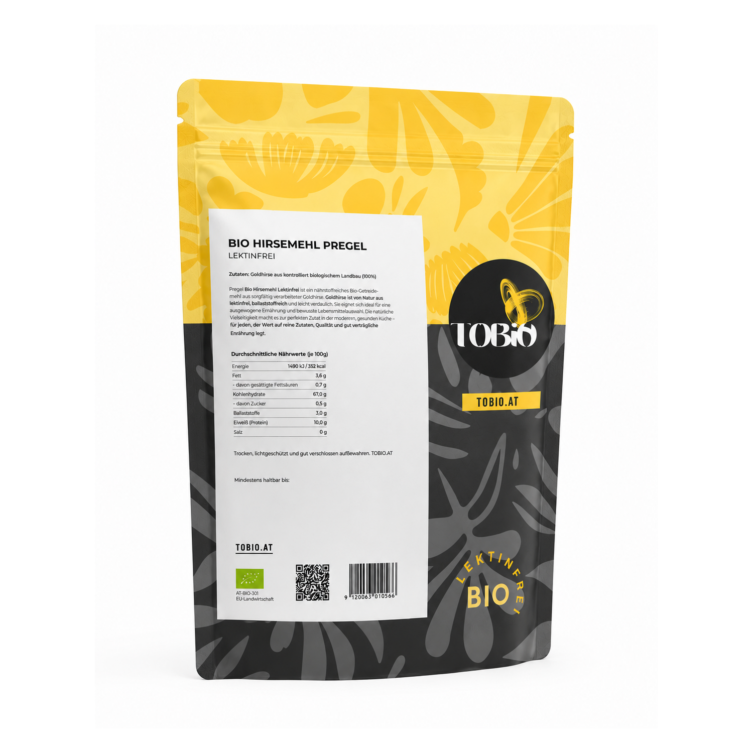 Organic Millet Flour Pregel 1kg